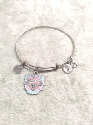 Vtg Wonder Woman Bracelet Alex And Ani  DC Comics Warrior Princess 