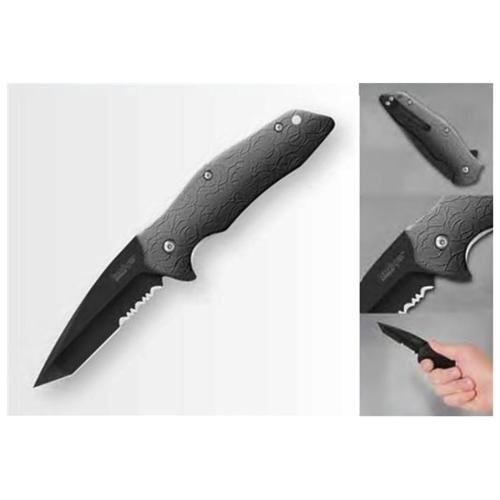 Kershaw 1835TBLKST Kuro Tanto-замок с зубчатым замком для открывания вкладыша American Tanto