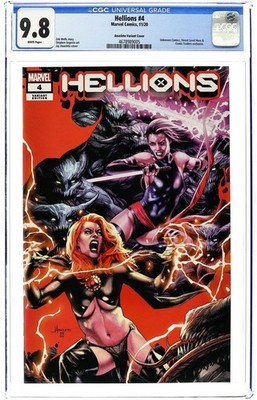 Hellions #4 Exclusive Variant - 2020 - CGC 9.8 - Jay Anacleto
