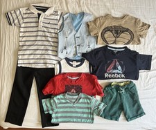 Lot Of 9 Boys Clothes Outfits Size 4, Nautica, Childrens Place, Reebok, And More