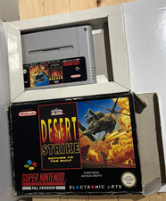 Desert Strike Return to the Gulf Super Nintendo SNES PAL Boxed Complete