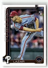 2025 Topps Update RC Rookie #US194 MAX LAZAR PHILLIES