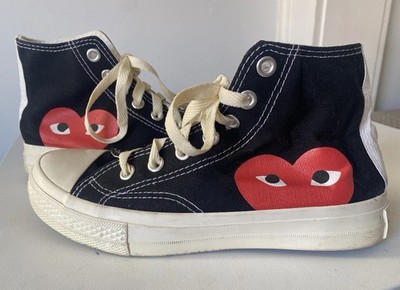 Converse Chuck Taylor All Star 70 Hi x Comme des Garcons Play Men 6 Women 8