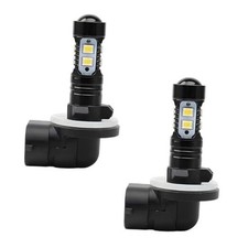 2PCS Bright 881 LED Fog Light Bulbs, 50W 6000K Xenon Cool Headlight White
