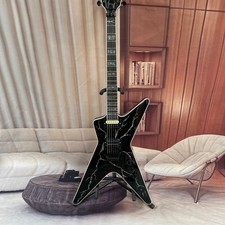 Washbn Dime 333 Dimebolt 2002 Trans Black Electric Guitar High Quality