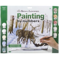 Paint By Number Kit 15.375"X11.25" Winter Bliss