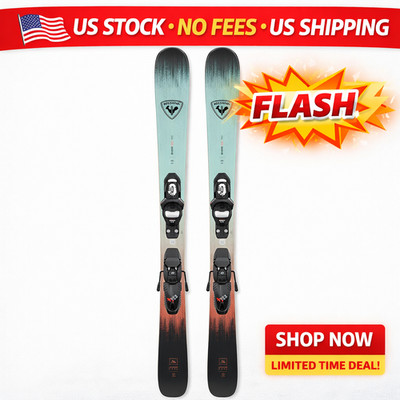 Rossignol Sender Free Junior Skis with Bindings Kids', 2025/2026, Size: 104 CM