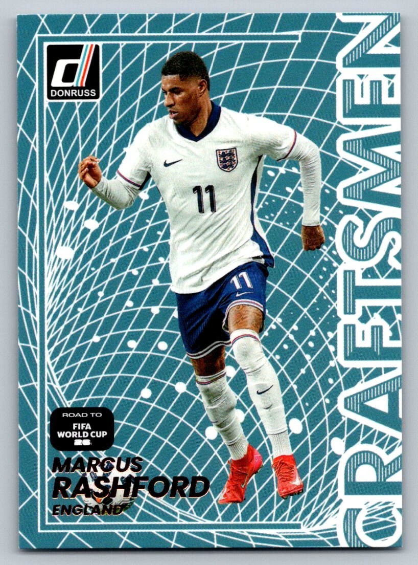 2025-26 Panini Donruss Road to Fifa World Cup - Craftsmen Marcus Rashford #18 