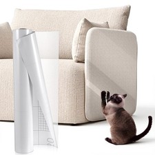 Anti Cat Scratch Furniture Clear Thicken Vinyl Couch Tape 196.8x16.5 Inch