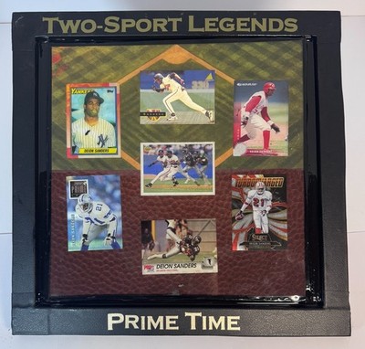 Deion Sanders 1/1  Resin Plaque | Braves Yankees Cowboys | MLB NFL  Prime Time 