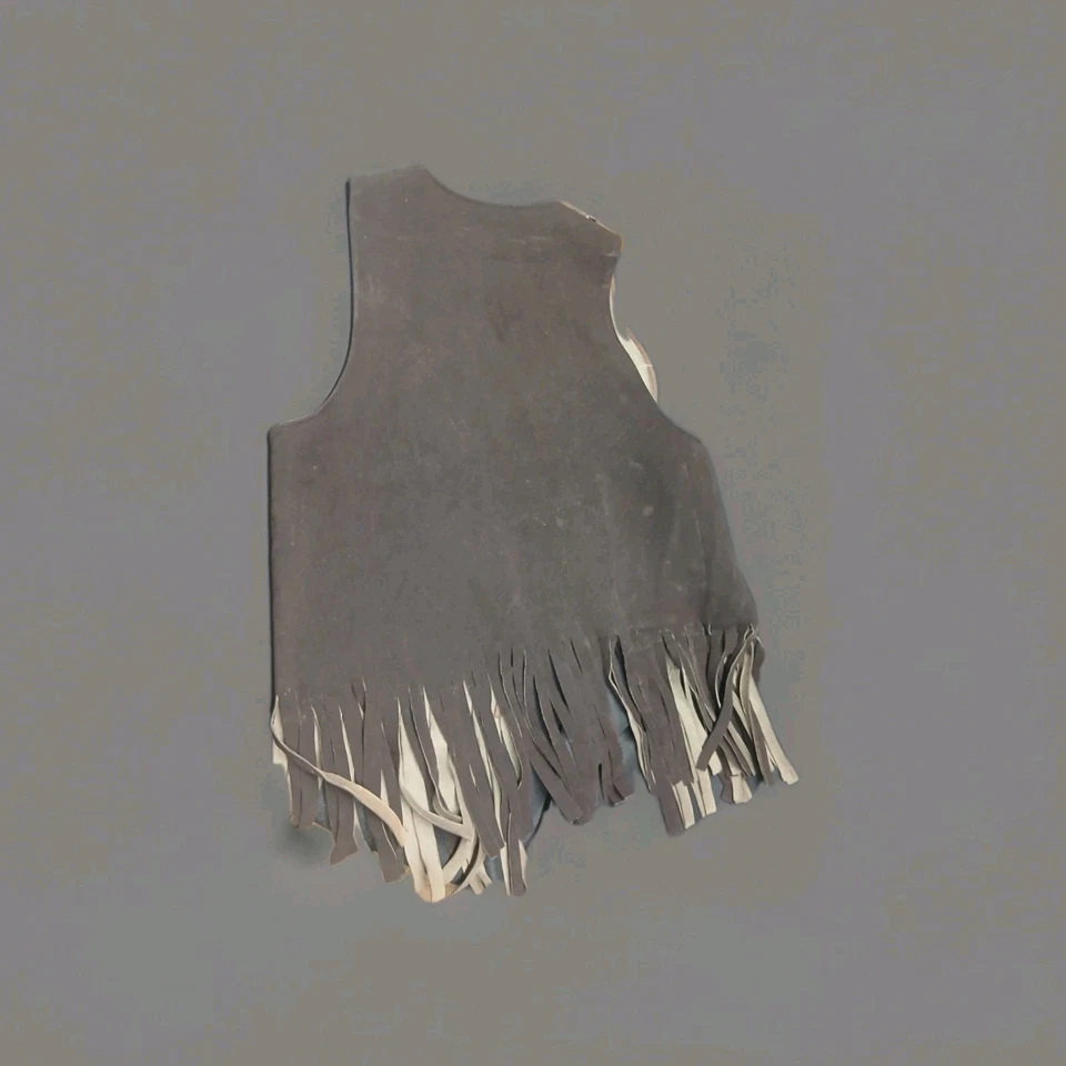 Chaleco con volantes vintage años 60 talla grande sin marca ~ usado  Foto 4 de 4