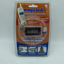 MagicJack A921 USB PC To Phone Jack - NEW Sealed In Package