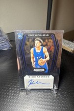 2024-25 Panini Prizm Draft Picks - Signatures Kevin McCullar Jr. #S-KMM (AU, RC)