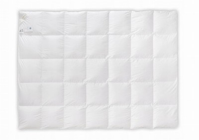 Bettdecke GÄNSEDAUNEN 70% 220x200 Basic Plus 2500g PREMIUM weiß Warm