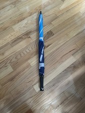 New 62" Callaway Golf Umbrella Vented Canopy Automatic Open Blue, Navy Gray