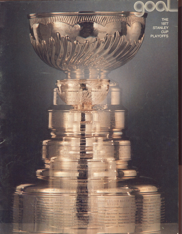 4/7/77 NHL Goal Magazine Buffalo Sabres at Minnesota North Stars - Game #2