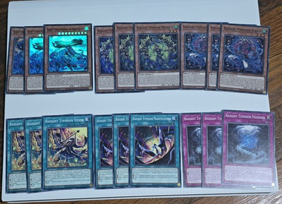 #ad Radiant Typhoon Starter Deck CoreMST 27 Card Burst Protocol Doom of Dimensions $36.95