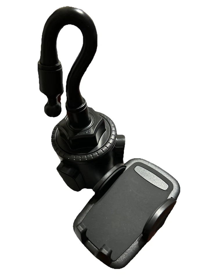 Phone Cup Holder Mount for Car – Universal Vehicle Cell Phone Mount Adjustable - Image 3 of 4