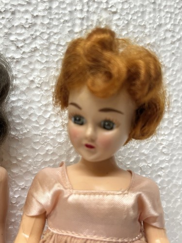 Vtg-1950s-1960s-Little Small-Dress Me-7"-Toy-Pretty Blue Sleep Shut eyes-Dolls - Picture 3 of 5