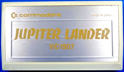 COMMODORE VC-20/VIC-20 - JUPITER LANDER (COMMODORE VIC-1907 - CARTRIDGE) #RARE L