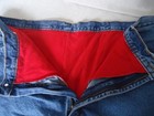 Wrangler Men's 46 X 30 Rugged Wear Jeans Warm Red Flannel Lined Heavy Farm Ranch — photo 2