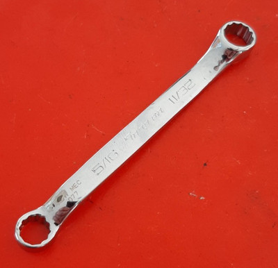 Snap-on XID2022A 5/16'' X 11/32'' Offset Double Box End Wrench Owner Mark