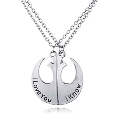 Anakin Star Wars Couple Necklace Star Wars Japor Snippet Padme
