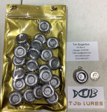 3 OZ River Coin Fishing Sinkers QTY 25 Veteran Owned Top Quality  Free Shipping