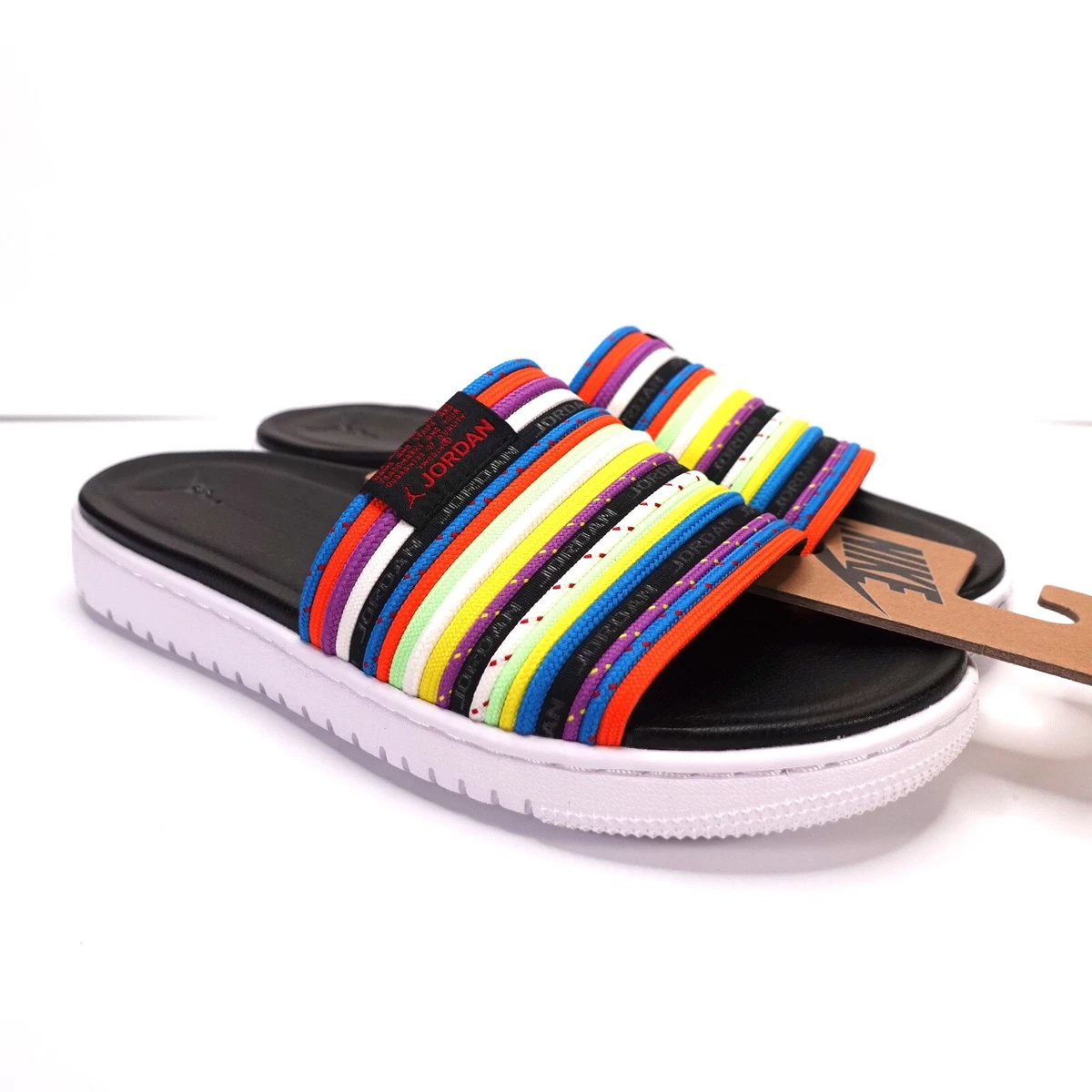 Nike Jordan Modero 2 Slides Black Multicolor Sandals CU2708-901 Womens Size  11 | eBay