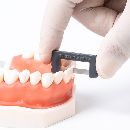 Kit Sistema Sistema Riduzione Strisce DPI Smalto Interprossimale Dentale Ortodontico 10pz - Foto 5 di 12
