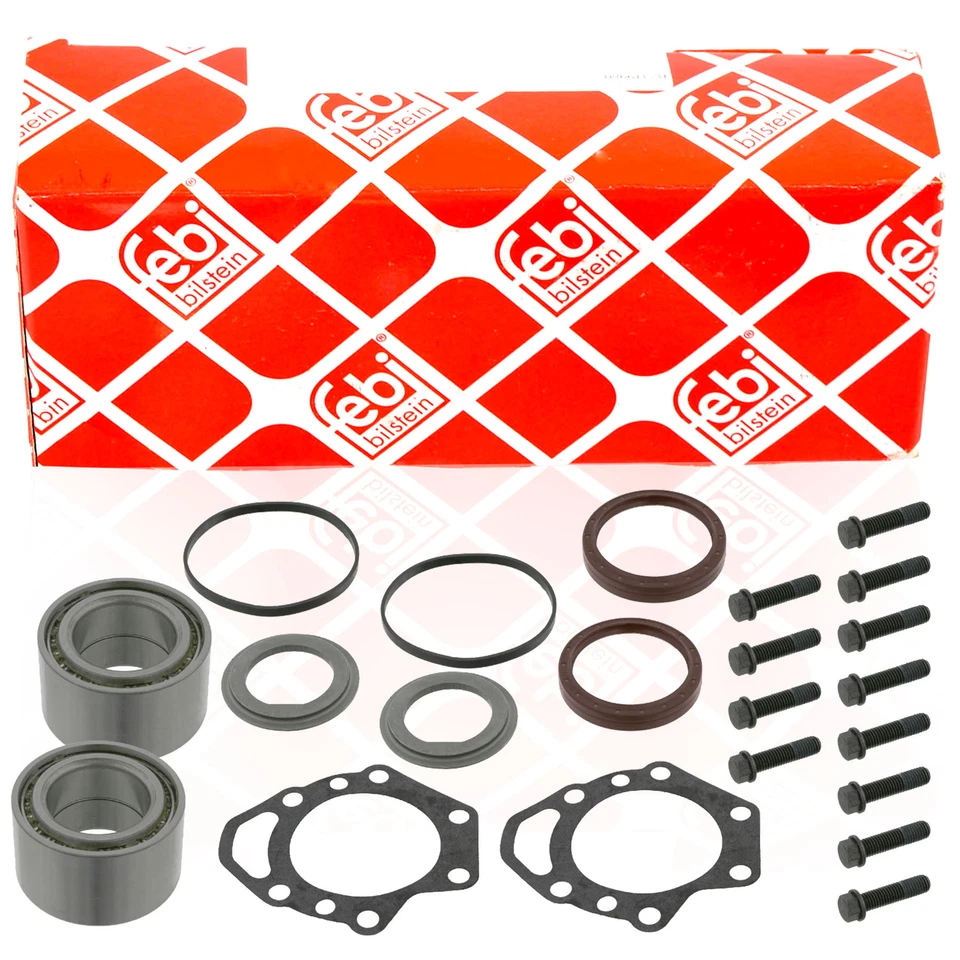 2x FEBI 23489 Radlagersatz Hinten für MERCEDES SPRINTER B901-B905 VW LT 28-35