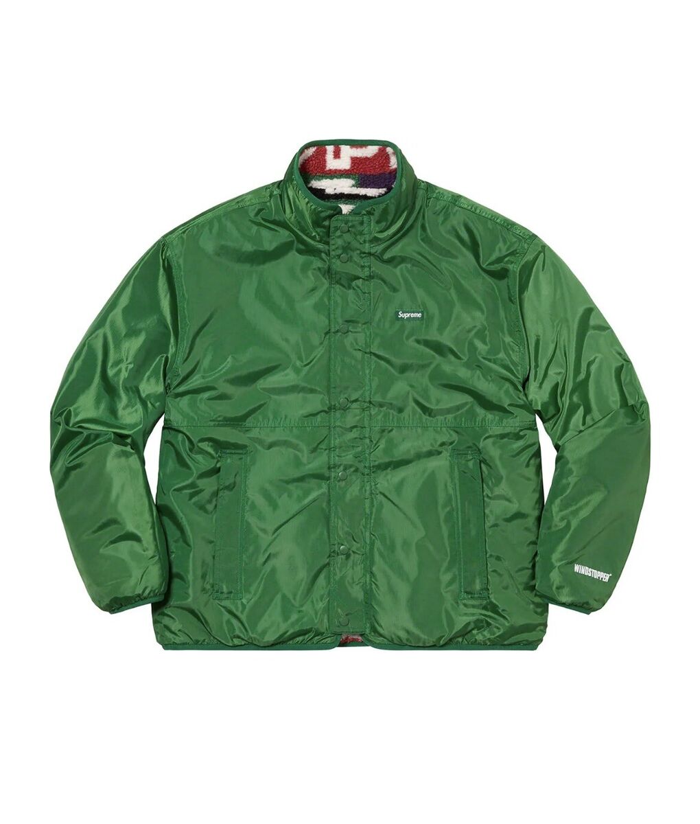 Supreme Geo Reversible jacket XLサイズフリース