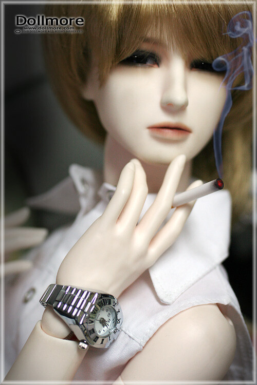 Dollmore watch for 1/3 BJD SD & Model Size - Gentle Watch (White