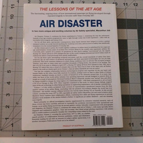 Air Disaster Volume 2 by MacArthur Job VG+ - Picture 2 of 3