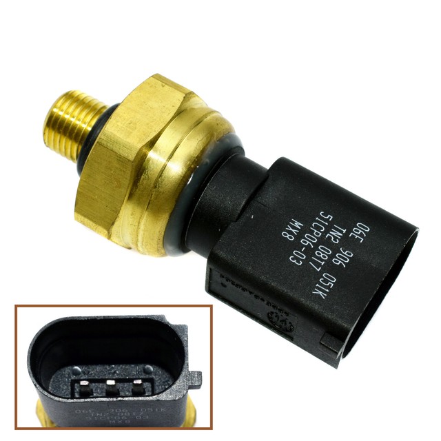 For Audi A4 A6 VW Jetta Passat Fuel Pressure Thrust Sensor 06E906051K