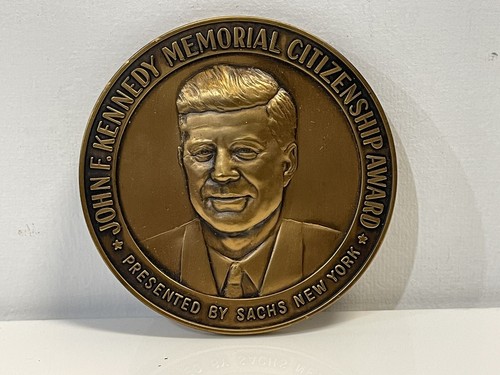 John F. Kennedy Memorial Citizenship Award Medal - Picture 7 of 14