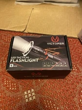 Victoper LED Flashlight 4 Pack,Bright 2000 Lumens Tactical Flashlights High Four