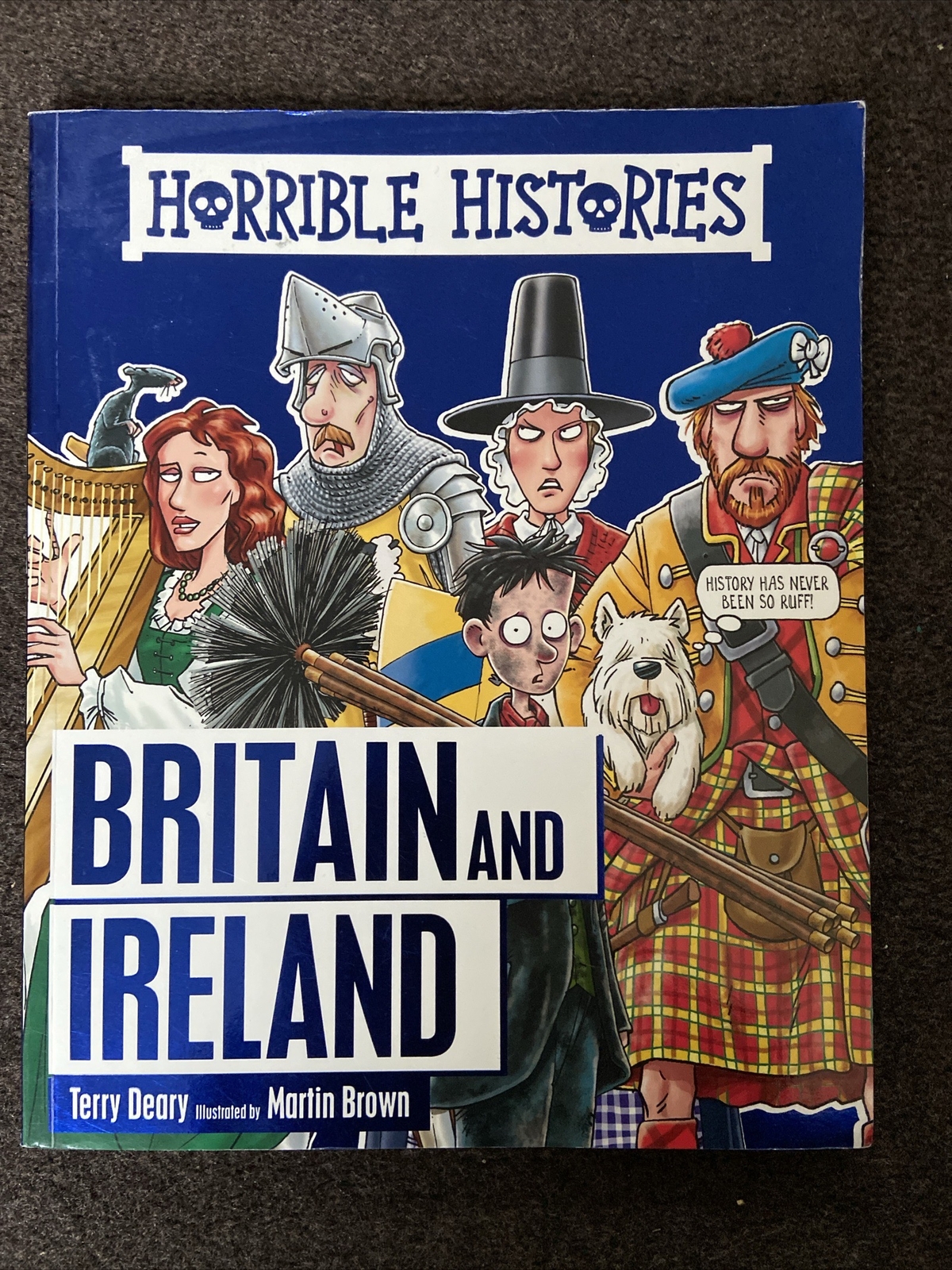 Horrible Histories Britain and Ireland, Terry Deary, Martin Brown