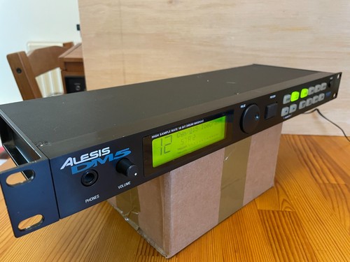 Alesis DM5 rack mount drum module with 12 trigger inputs.