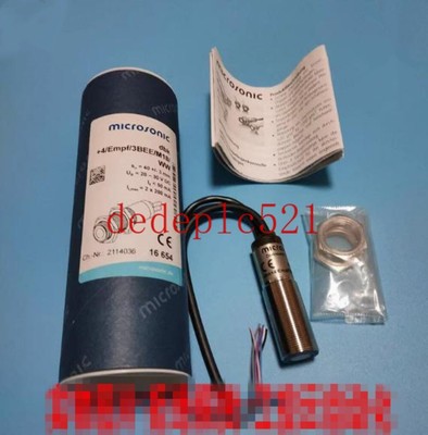 1pcs NEW Microsonic DBK+4/Impf/3BEE/M18/WW Ultrasonic Sensor