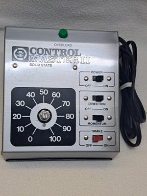MRC Control Master II Solid State Hobby Transformer in Working Used Condition