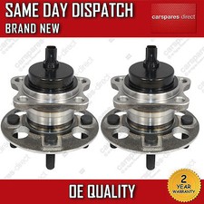 TOYOTA YARIS MK2 MK3 2005-2020 REAR WHEEL HUB & BEARING WITH ABS SENSOR PAIR X2