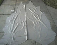 Real Leather Cowhide - Tango Cappucino- 43+ Sq ft - Upholstery/Crafts 274