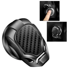 Car Engine Start Stop Push Button Switch Trim Cover Cap-Accessories Universal