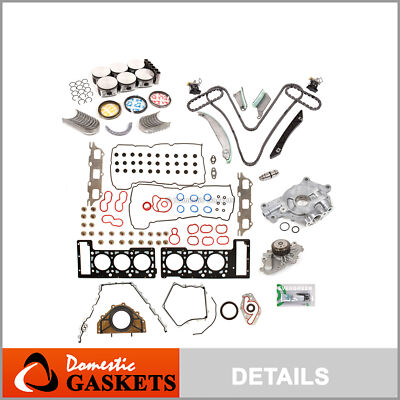 Engine Rebuild Kit Fits 09-10 Chrysler 300 Sebring Dodge Magnum Charger 2.7 DOHC
