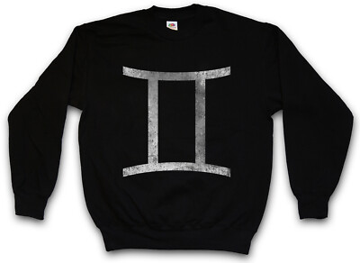 ZODIAC SIGN GEMINI PULLOVER SWEATSHIRT Star Sign Astrology Horoscope