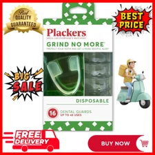 16 count Plackers Grind No More Night Guard, Nighttime Protection for Teeth, BPA