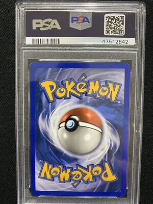 2005 Pokemon EX Unseen Forces Chikorita Reverse Foil 51/115 PSA 7