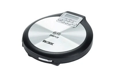 DENVER Discman tragbarer MP3 CD-Player mit Anti-Schock ROXX PCD 600 inklusive Netzteil