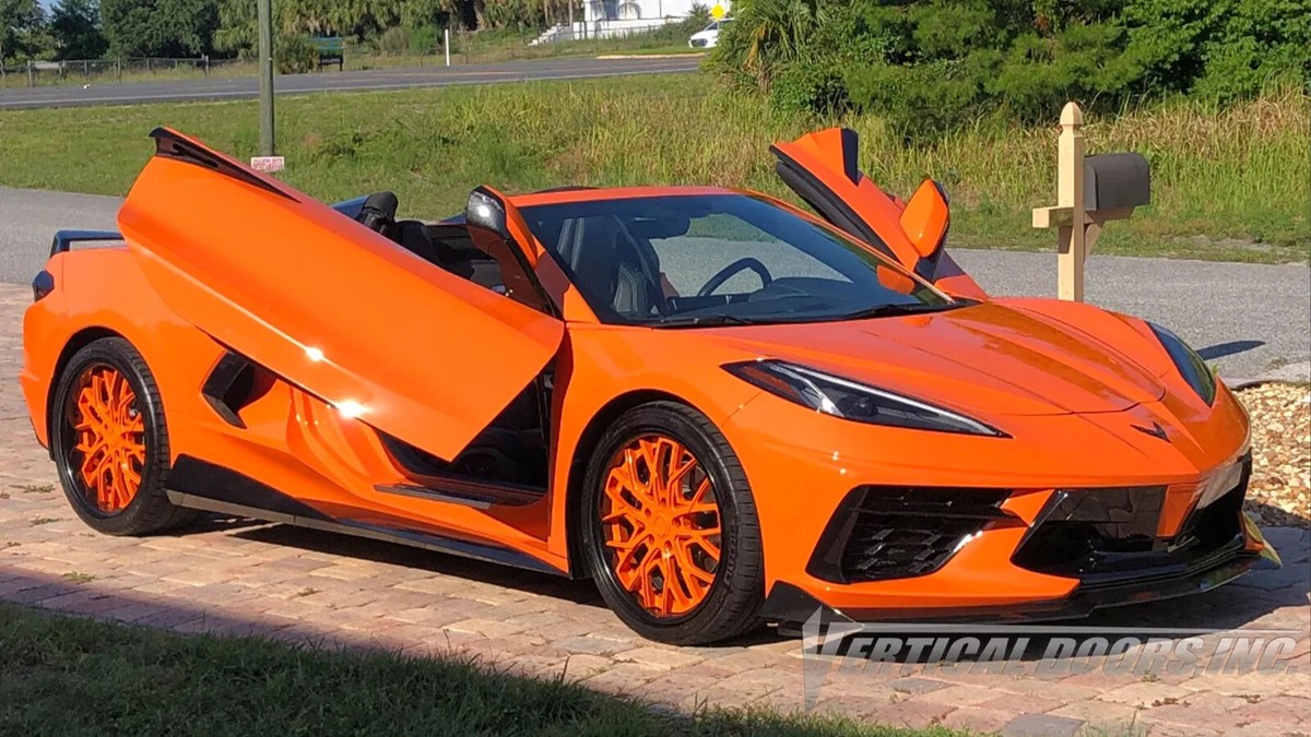 Vertical Doors VDCCHEVYCORZLRC820 McLaren Lambo Door Kit 2020-2025